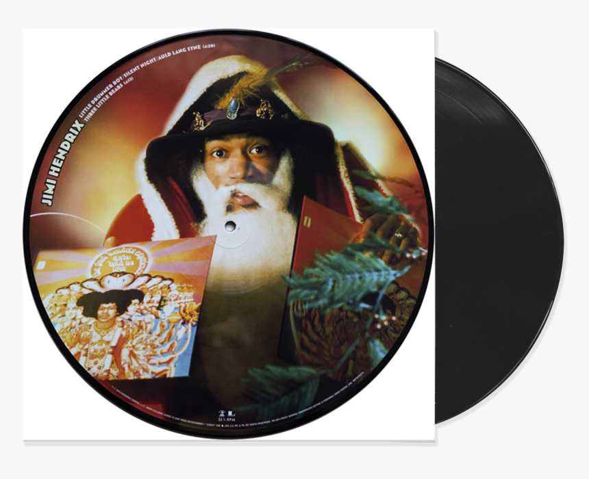 Jimi Hendrix Merry Christmas And Happy New Year, HD Png Download
