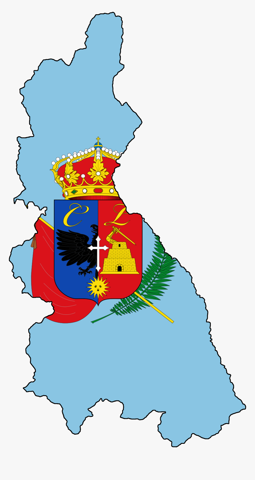 Flag Map Of Cajamarca, HD Png Download