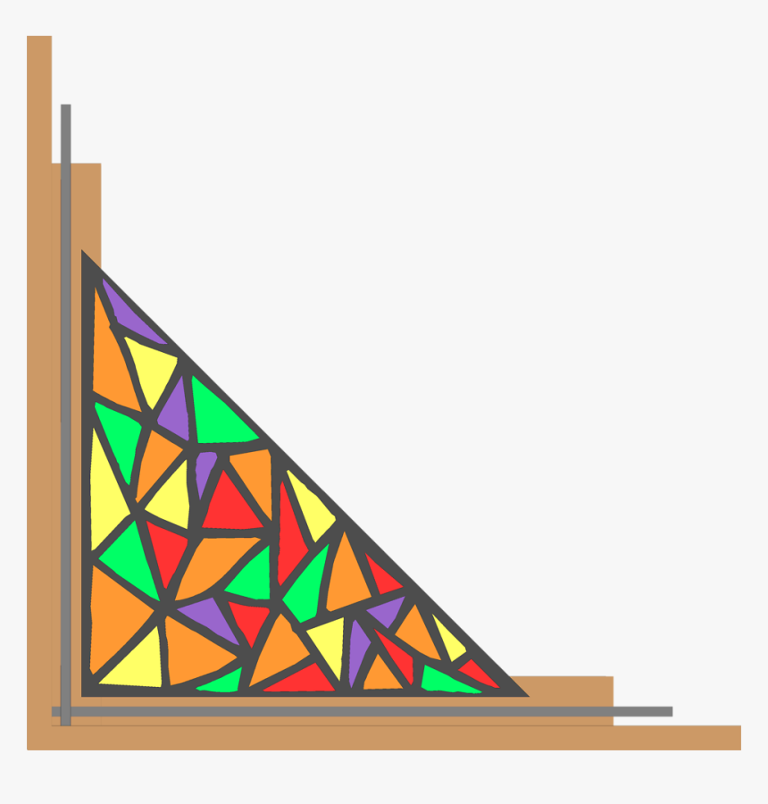 Transparent Stained Glass Border Clipart - Stained Glass Border Png, Png Download