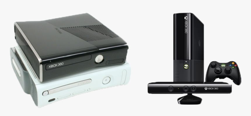 Xbox 360 Elite Con Kinect, HD Png Download