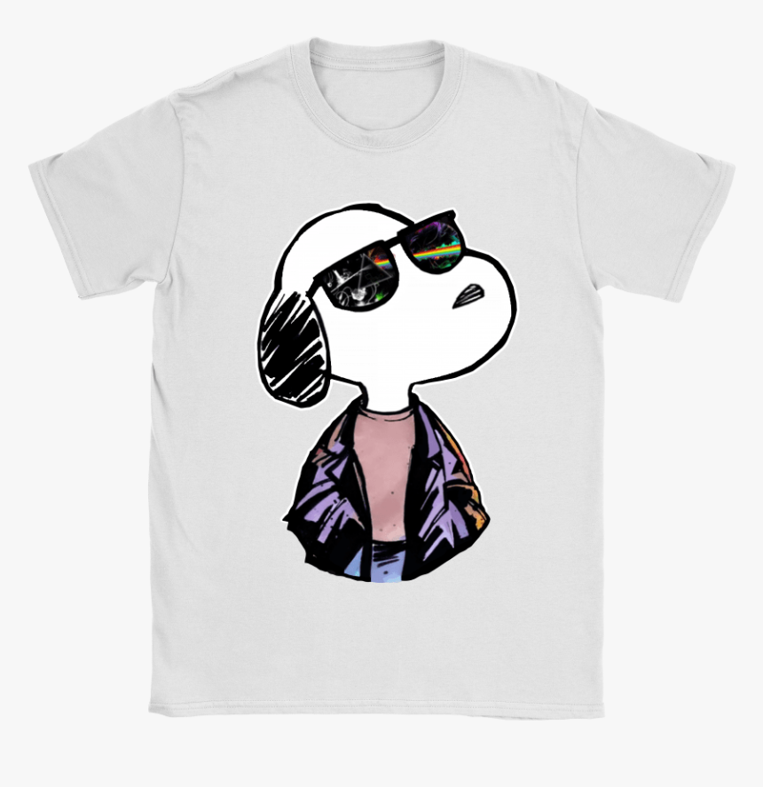 Joe Cool I M In Pink Floyd Style Snoopy Shirts - Snoopy Y Charlie Brown, HD Png Download