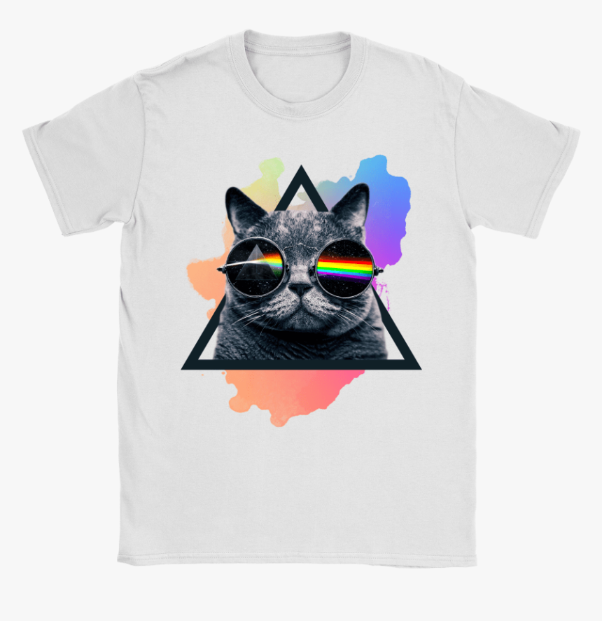 Lucifer Sam Meow Watching Pink Floyd Shirts - Black Cat, HD Png Download