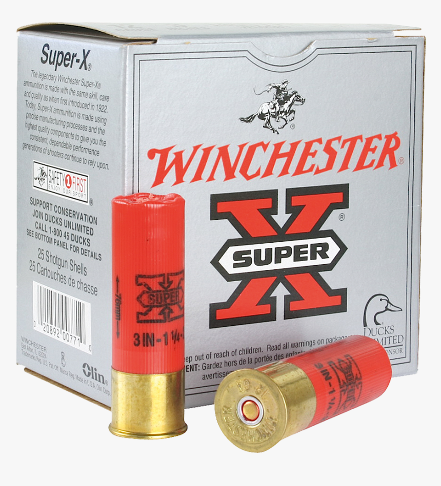 Win Xsv1232 3mag 11/4 Stl 25/10 - 10 Gauge Blank Shotgun Shell, HD Png Download