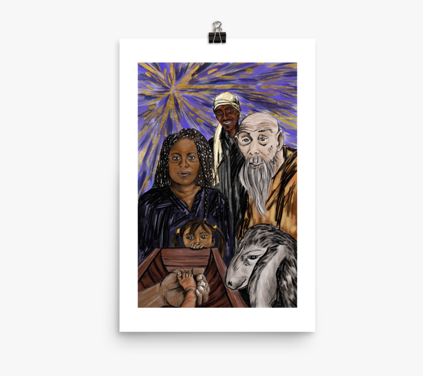 God Couldn T Wait Print - Visual Arts, HD Png Download