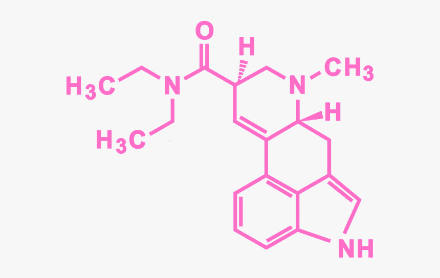Lsd Molecule, HD Png Download