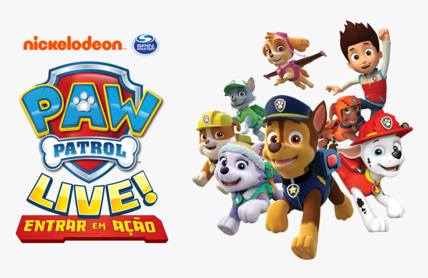 Transparent Paw Patrol Background, HD Png Download
