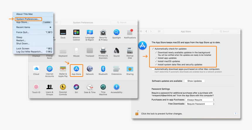 Preferences Security & Privacy, HD Png Download