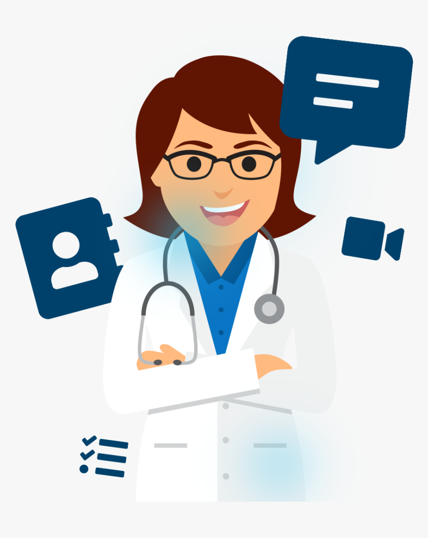 Clip Art Image Of A Doctor, HD Png Download