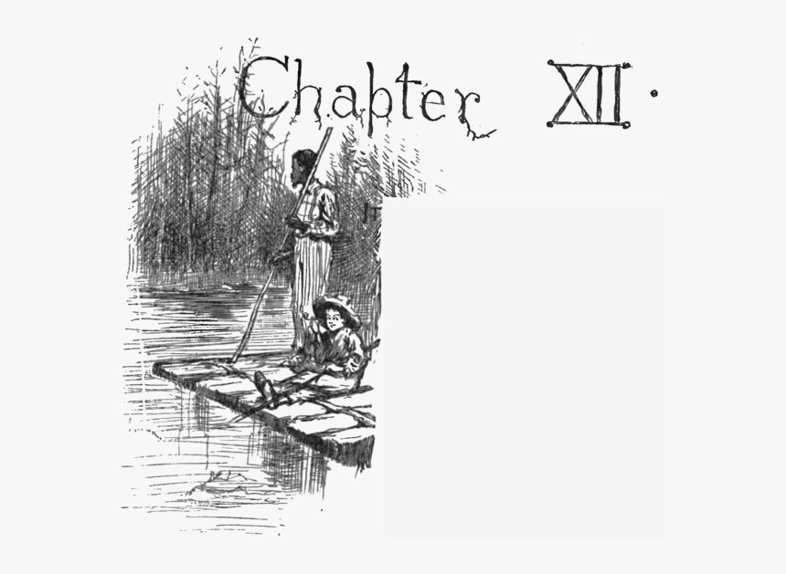 Adventures Of Huckleberry Finn 1885-p93 - Adventures Of Huckleberry Finn, HD Png Download