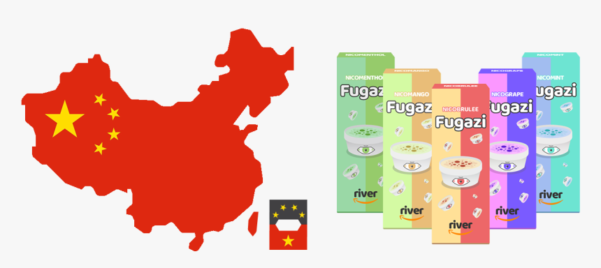 Fake Vape Cartridges - China Map No Background, HD Png Download