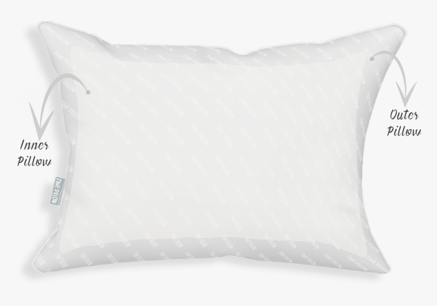 Shop Fine Pillow For Body, Neck, Support And Best Sleeping - Cushion, HD Png Download