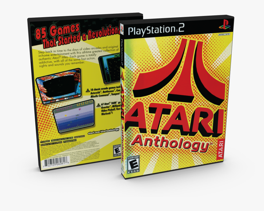 Atari Anthology - Atari Anthology Ps2, HD Png Download