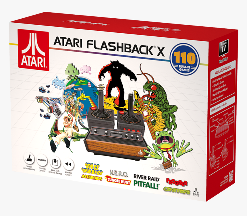 Atari Flashback X Games, HD Png Download