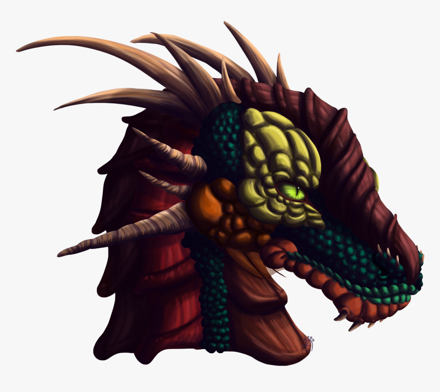 Dragon Head Png, Transparent Png