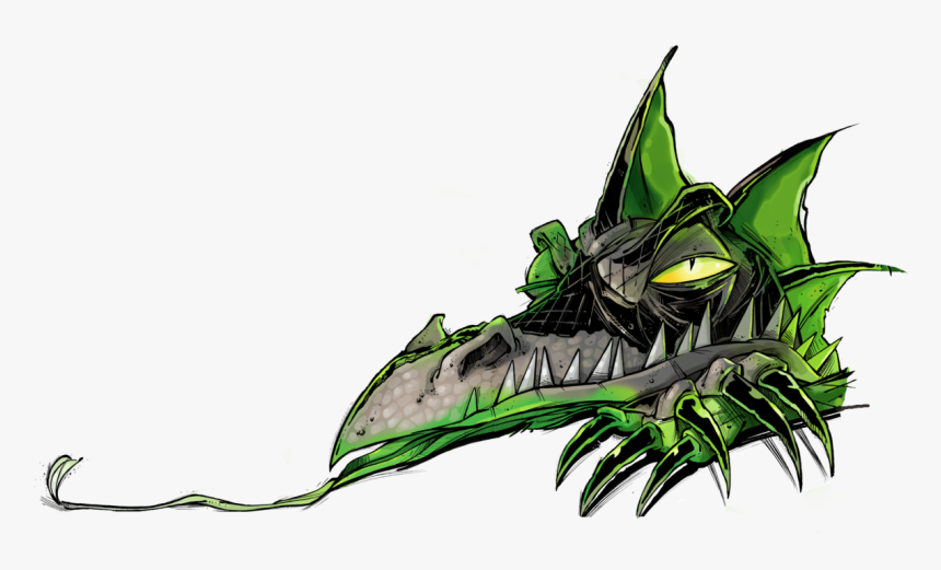 Art Dragon Head Clipart , Png Download - Illustration, Transparent Png