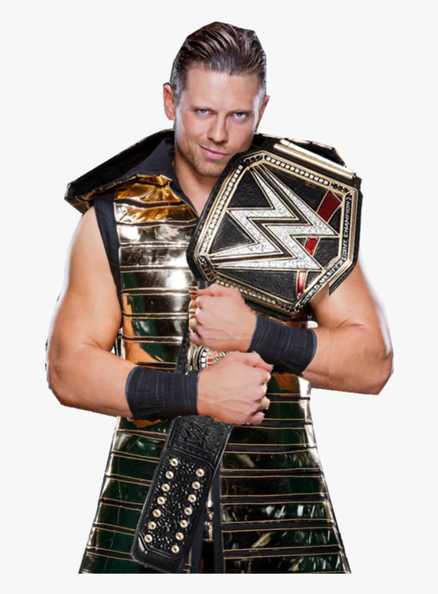 Wwe The Miz Wwe Championship , Png Download - Wwe The Miz Intercontinental Champion, Transparent Png