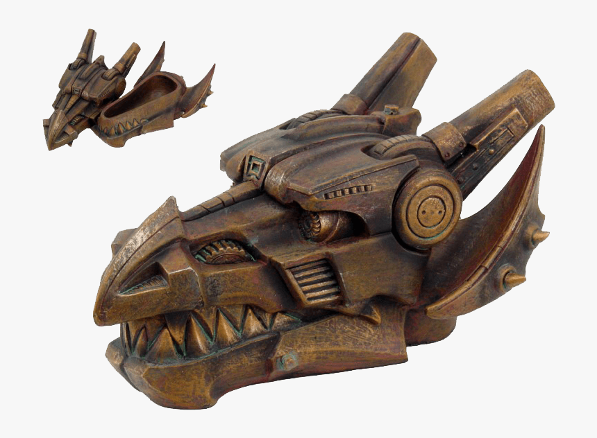 Steampunk Dragon Head Box - Steampunk Dragon Head, HD Png Download