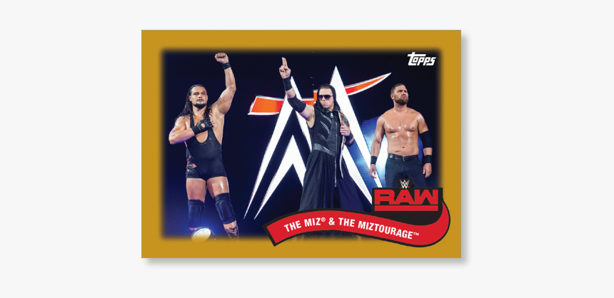 2018 Topps Wwe Heritage The Miz & The Miztourage Tag - Banner, HD Png Download