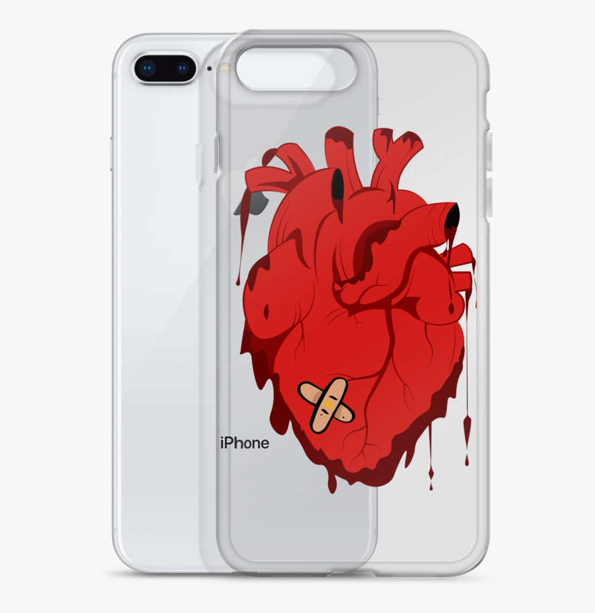 Bleeding Heart Iphone Case - Mobile Phone Case, HD Png Download