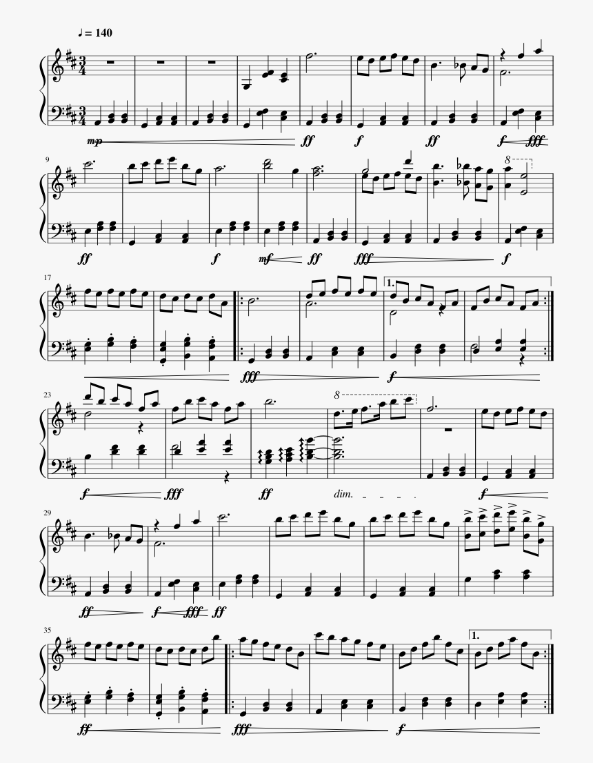 Sheet Music, HD Png Download