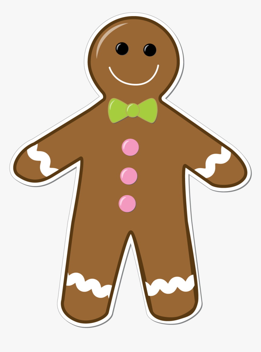 Displaying 18 Images For Gingerbread Man Border - Transparent Background Gingerbread Man Clipart, HD Png Download