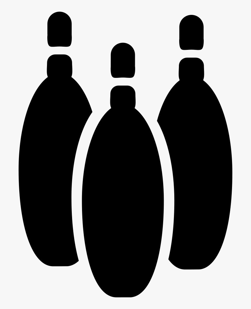 Bowling Pins - Bowling, HD Png Download