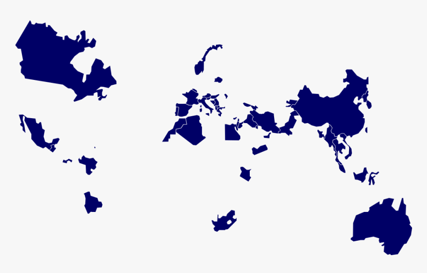 Guatemala Hong Kong Hungary Indonesia - India To Italy Map, HD Png Download