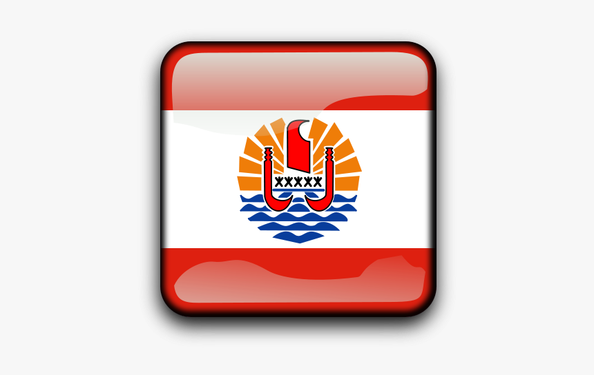 Flag Of El Salvador Png Clip Arts - French Polynesia Flag Transparent, Png Download