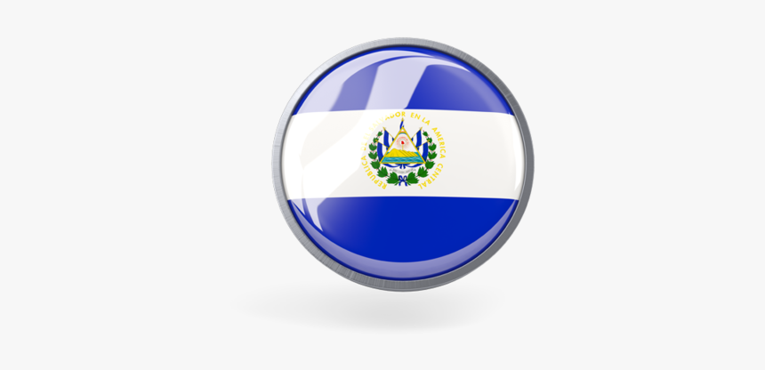 Metal Framed Round Icon - Flag, HD Png Download