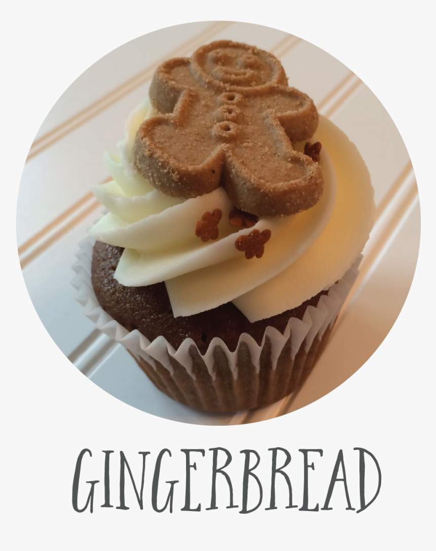 Gingerbread - Cupcake, HD Png Download