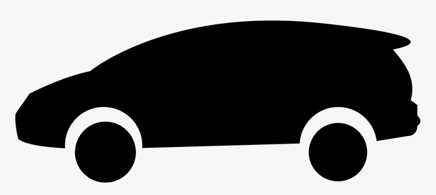 Car Black Shape Over Wheels - Circle, HD Png Download