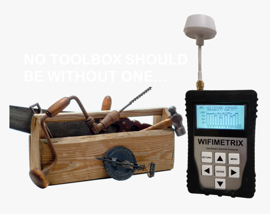 Toolbox Wifimetrix Trans - Caja De Herramientas Viejas, HD Png Download
