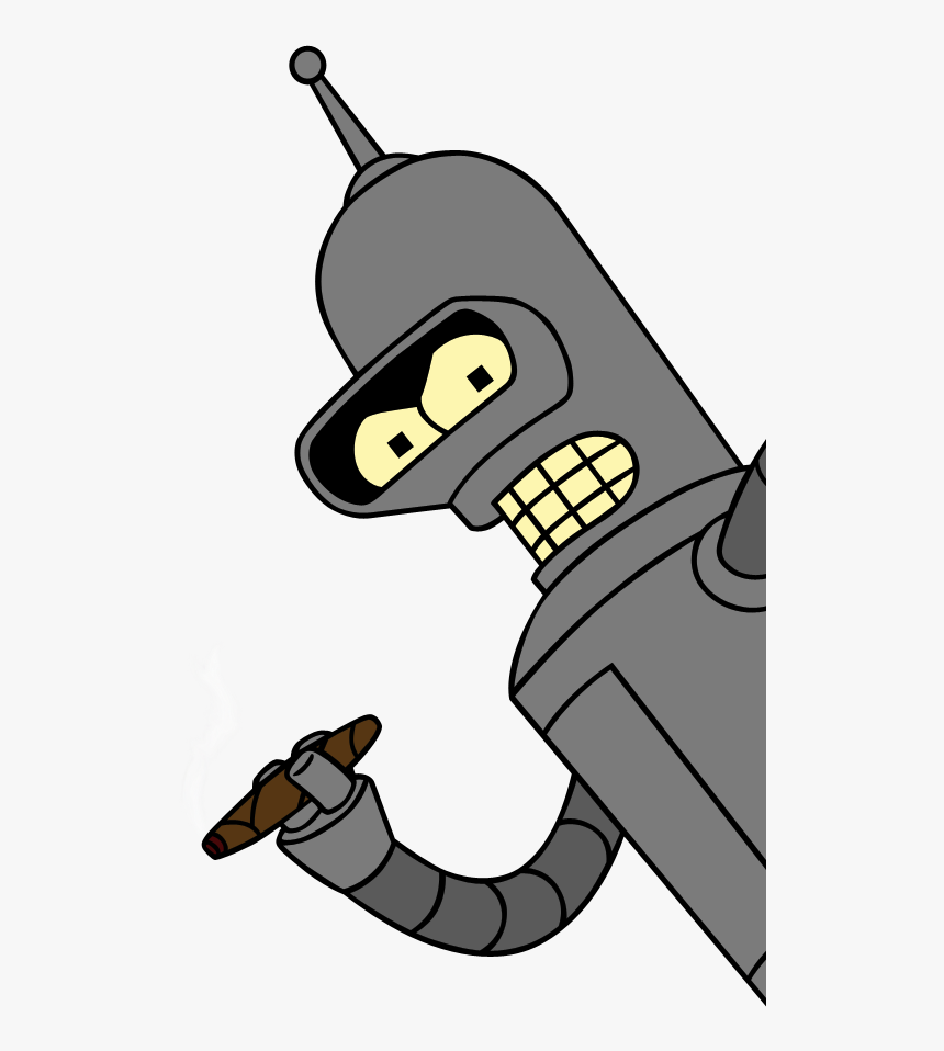 Bender Transparent Png - Futurama Bender Png, Png Download