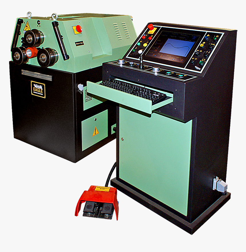 Eagle Ba35 Cnc 1 1/2″ Programmable 3 Roll Driven Angle - Video Game Arcade Cabinet, HD Png Download