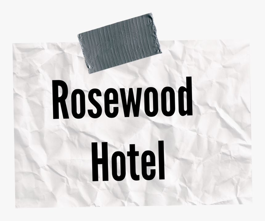 Rosewoodhotel - Linens, HD Png Download