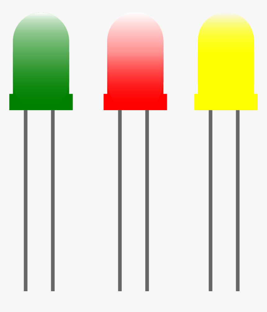 Dibujo De Un Diodo Led, HD Png Download