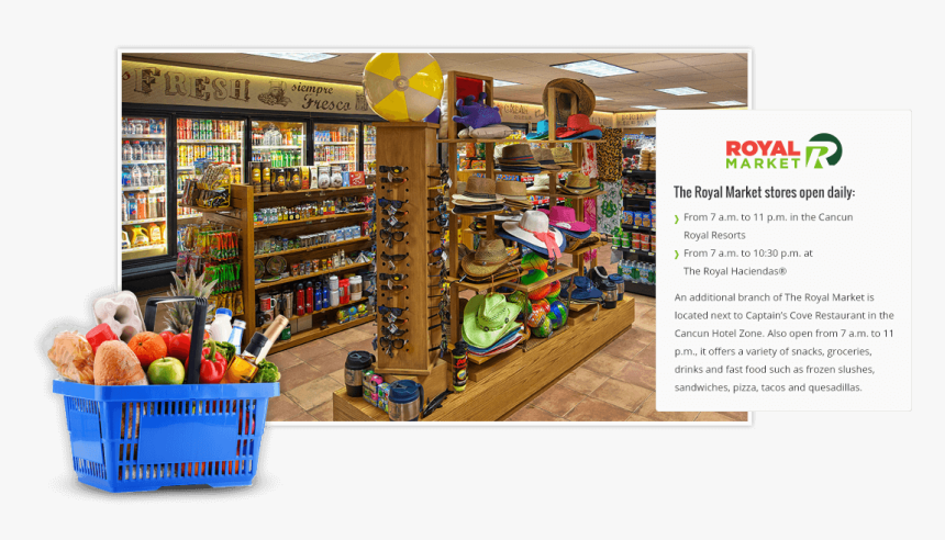 An Additional Branch Of The Royal Market Is Located - Grocery Store, HD Png Download