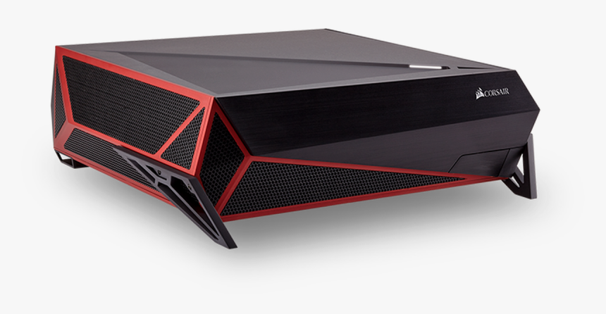 Corsair Bulldog 4k Diy Gaming Pc Computex Steambox - Horizontal Gaming Computer Case, HD Png Download