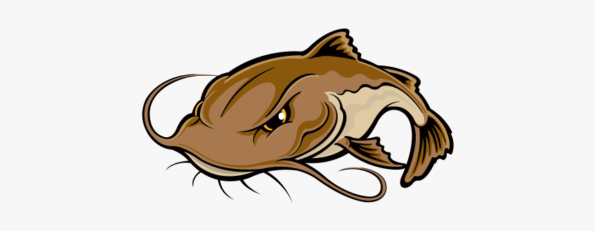 Printed Vinyl Fishing Stickers - Transparent Background Catfish Png, Png Download