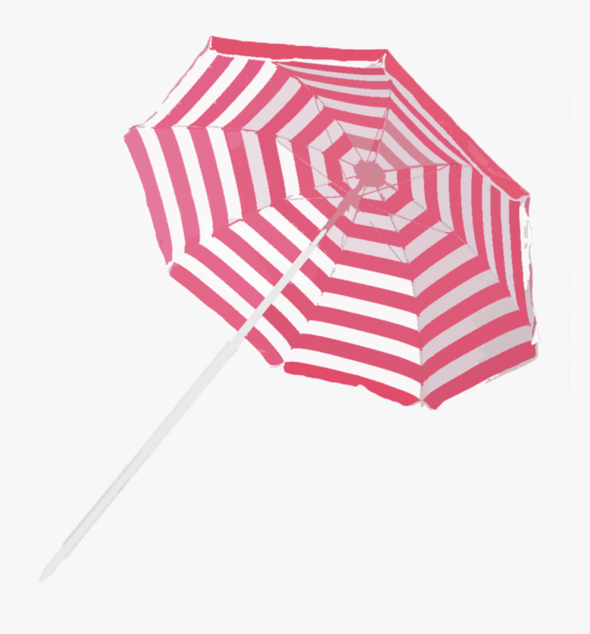 Red Stripe Umbrella2 - Umbrella, HD Png Download