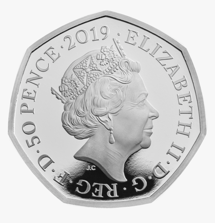 2019 Silver Proof Stephen Hawking 50p Royal Mint Box - Stephen Hawking Silver Proof 50p, HD Png Download