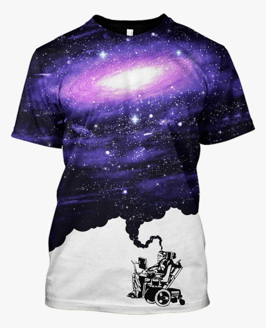 Gearhuman 3d Stephen Hawking Smoking Tshirt - Illustration, HD Png Download