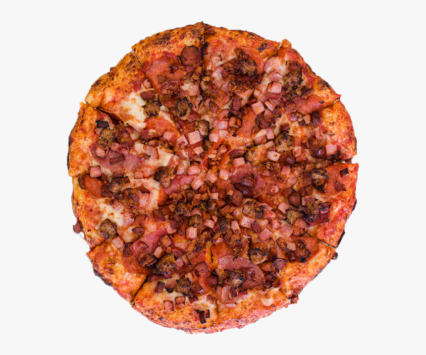 Meat Pizza - Baked Goods, HD Png Download