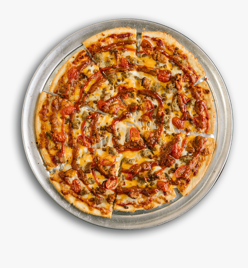 Barbecue Chicken Tender Pizza, HD Png Download