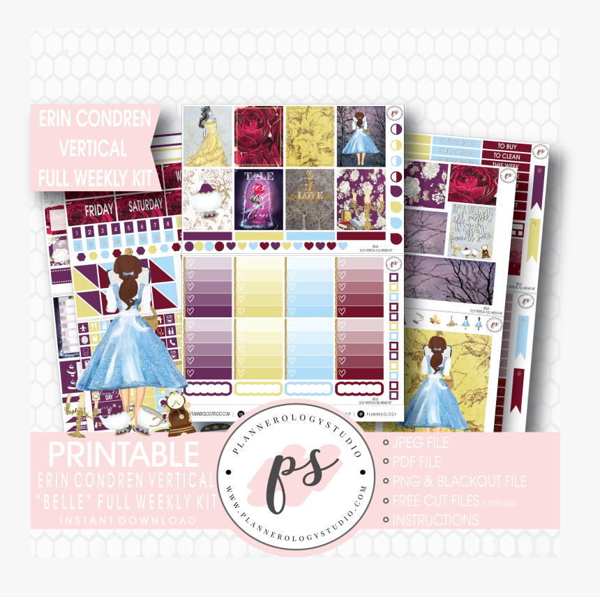 Transparent Belle Silhouette Png - Paper, Png Download