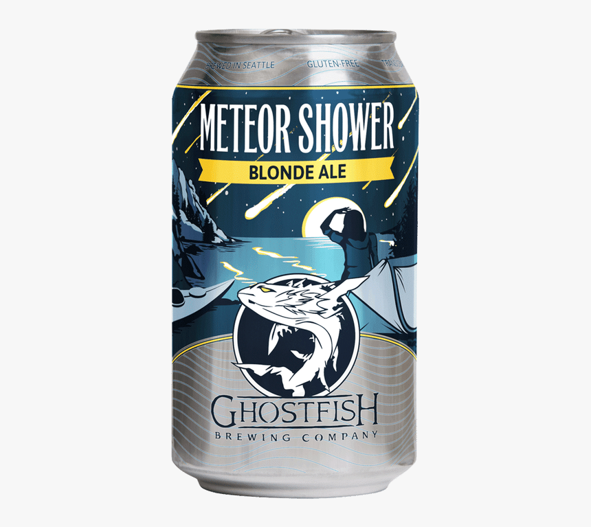Ghostfish Meteor Shower Blonde Ale, HD Png Download