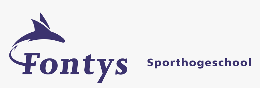 Fontys Sporthogeschool Logo Png Transparent - Fontys Hogeschool Voor De Kunsten, Png Download
