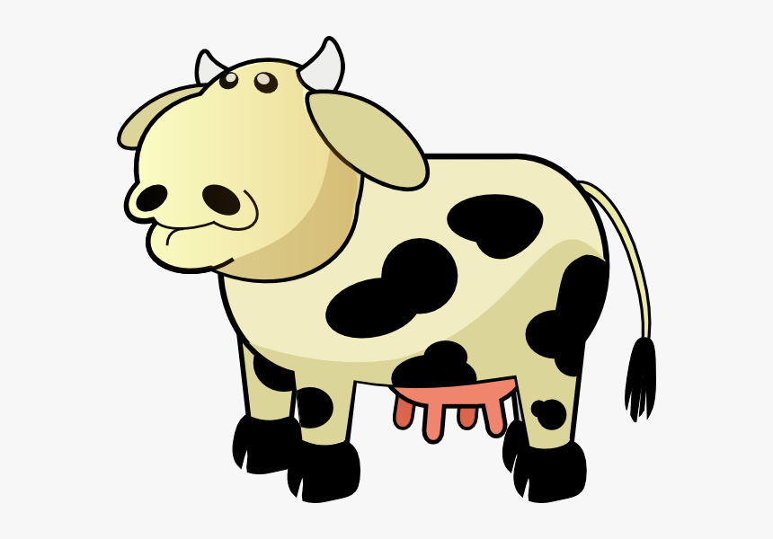Colour Cows 1 Svg Clip Arts - Cow Colour, HD Png Download