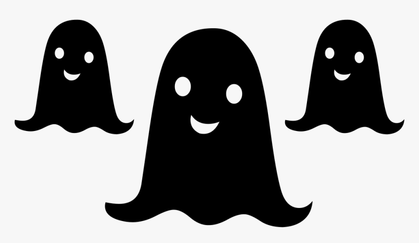 Halloween Ghosts - Ghost In Halloween Icon, HD Png Download