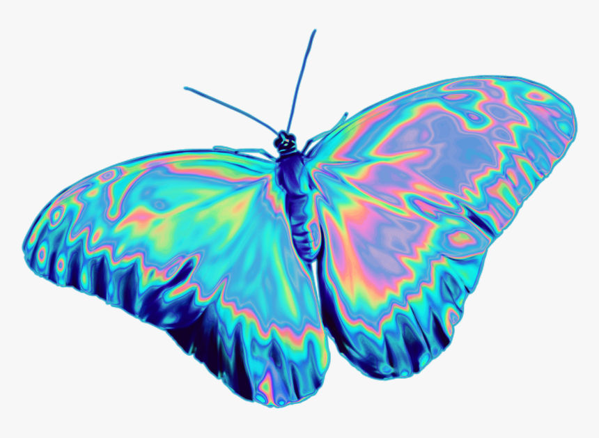 These Stickers And So Much More On Sale - Holographic Butterfly Png, Transparent Png